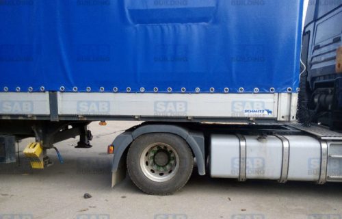 Установка тента на фуру