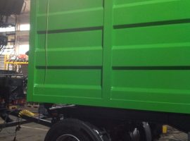 Тент на зерновоз с тросом