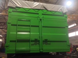 Тент на зерновоз