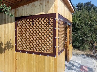 Защитные шторы из пвх