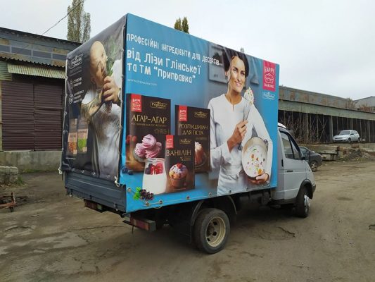 Красивый тент на газель