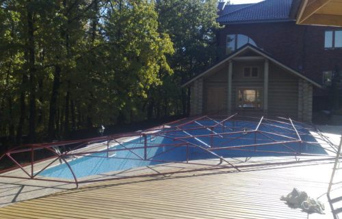 Накрытие бассейна