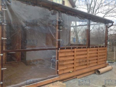 Прозрачные шторы из ПВХ в Харькове