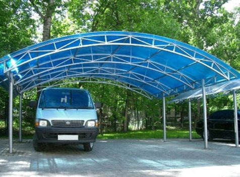 Навес для машины