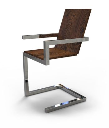 Кресло лофт из нержавеющей стали