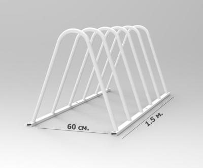 Чертеж велопарковки