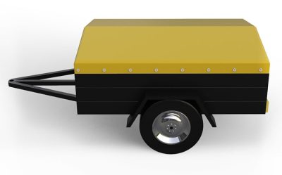 Тент на легковой прицеп на заказ