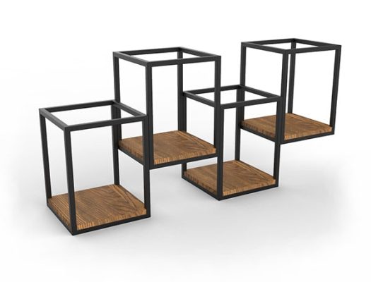 Металлические полки